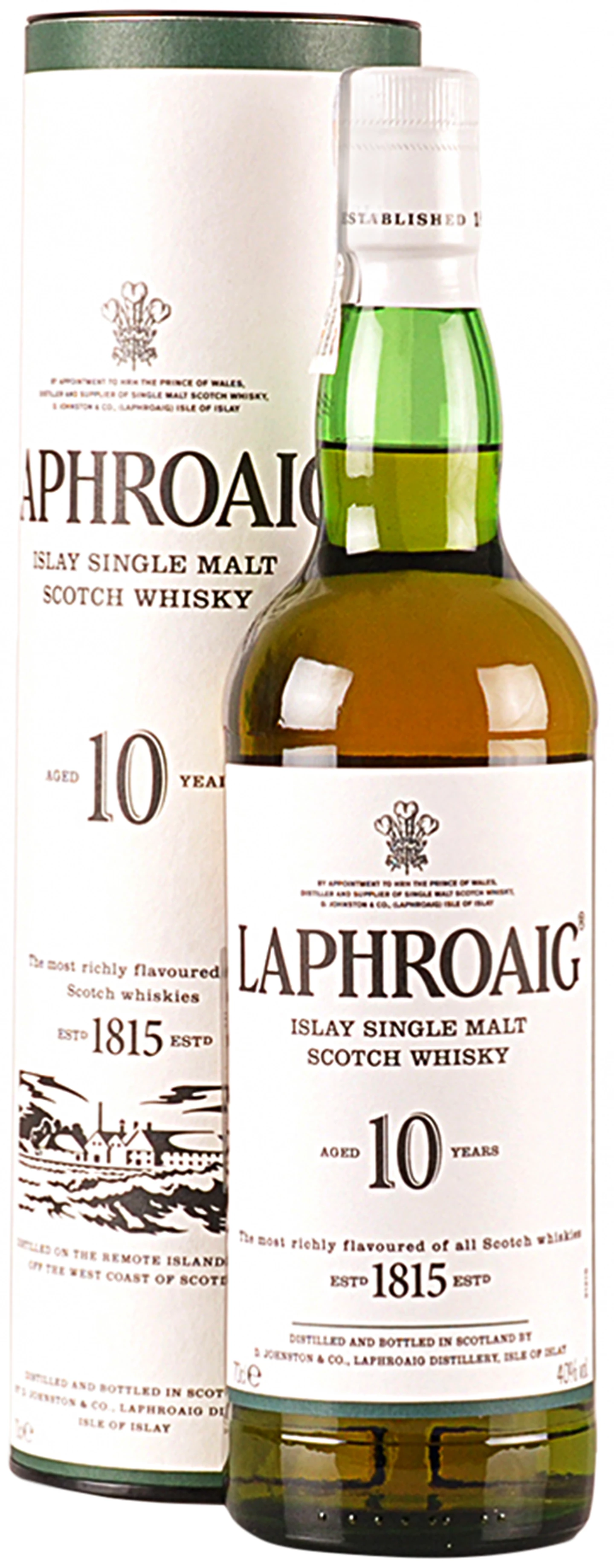 Løgismose Spiritus Laphroaig Whisky Islay 10 years Skotland 40% 70cl - 128399