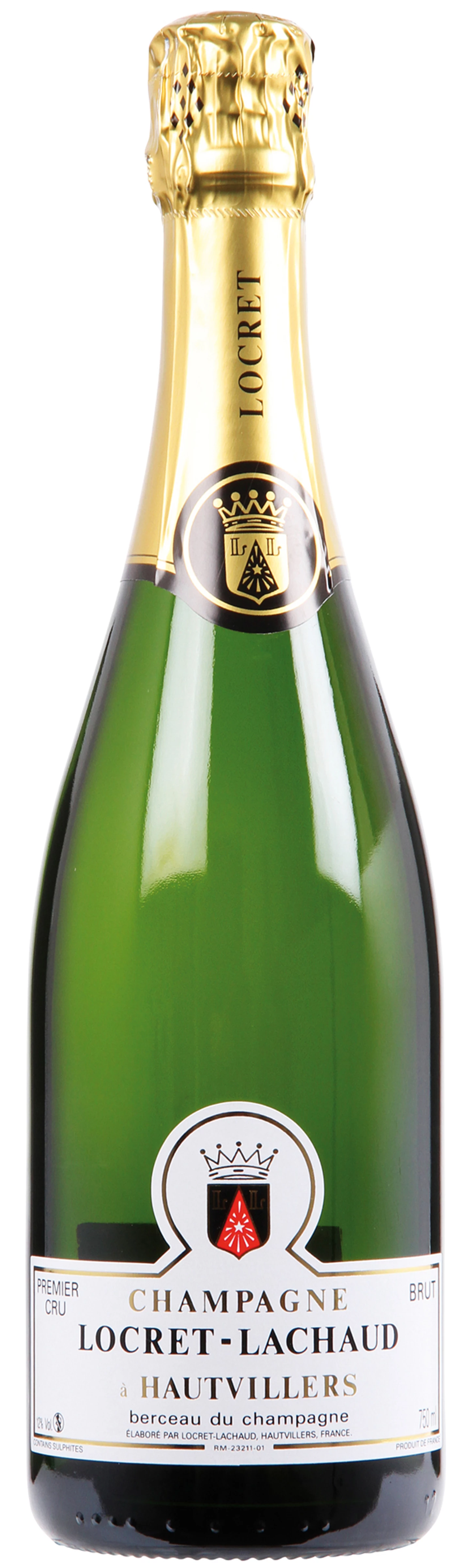 Løgismose Champagne Locret Lachaud Hautvillers Traditionnelle Brut NV - 130454