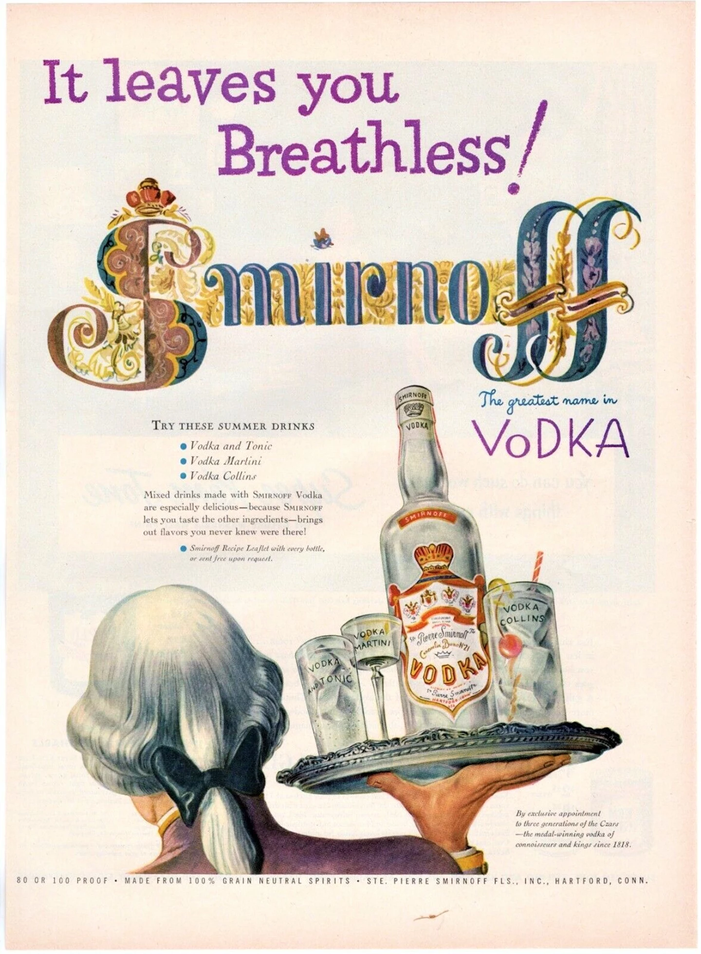 Smirnoff Leaves You Breathless