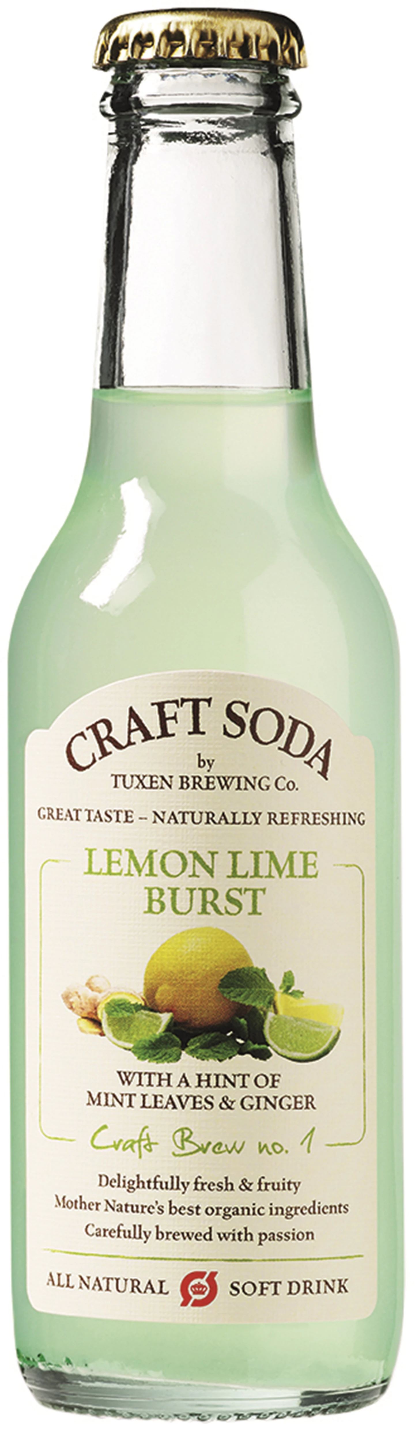 Løgismose soft drinks Craft Soda Lemon Lime Burst Dry 20 cl - 133749