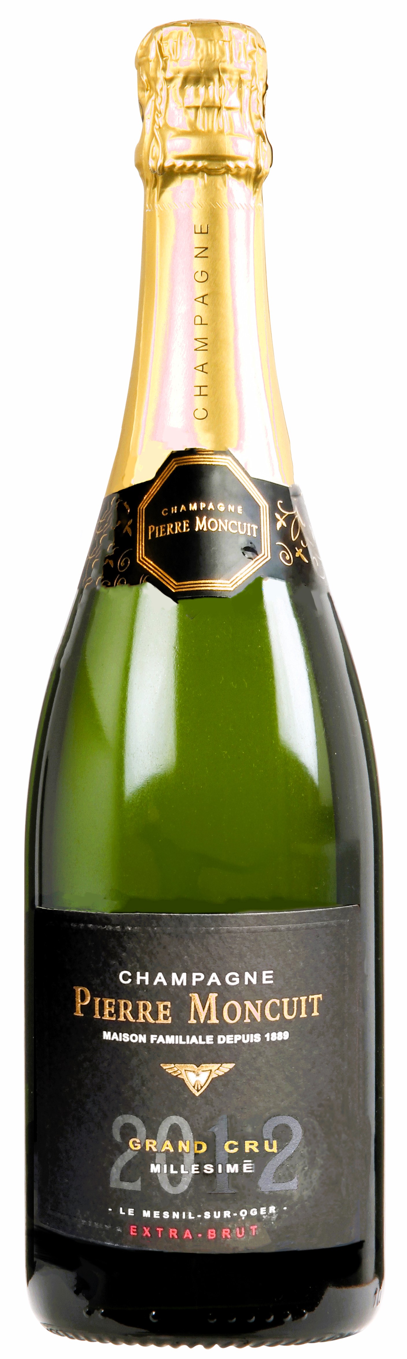 Champagne Millésime Grand Cru Extra Brut 2012, Champagne Pierre Moncuit