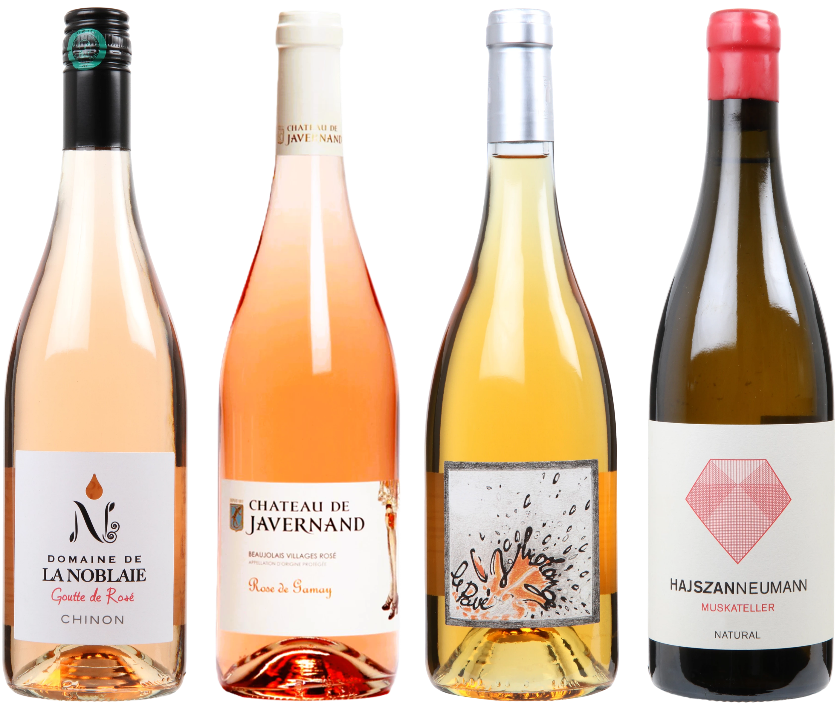 Smagekasse: Rosé- og orange-naturvin