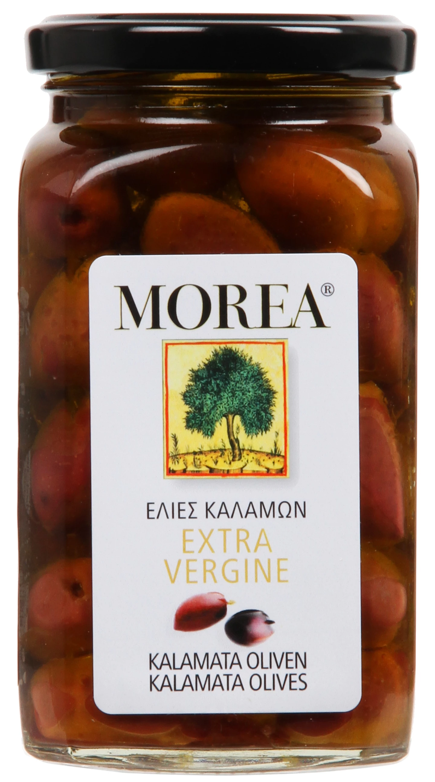 Løgismose Delikatesser Morea Oliven græske Kalamanta - 370 ml - 127866