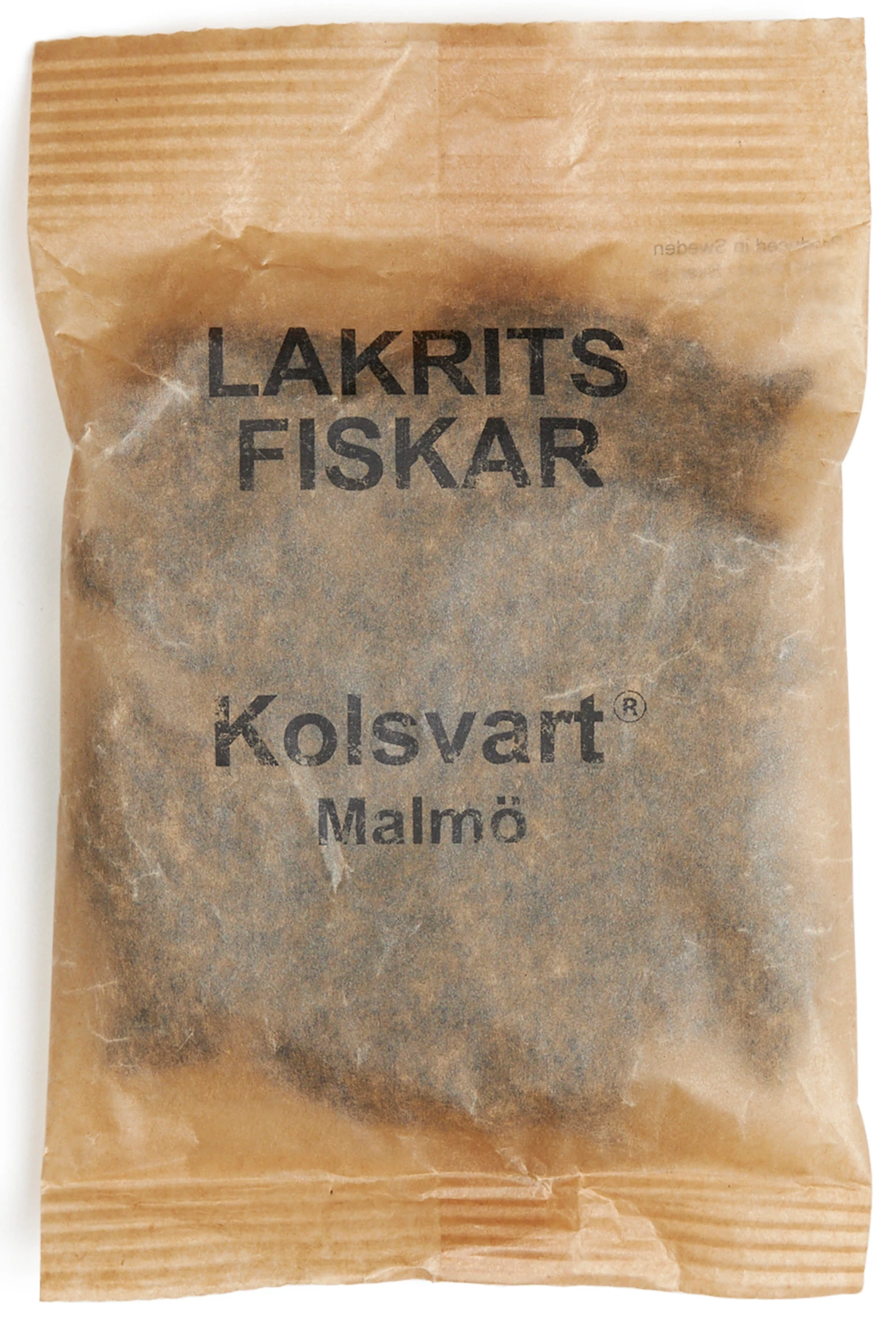 Løgismose Delikatesser Kolsvart Søde lakridsfisk 120g - 216151