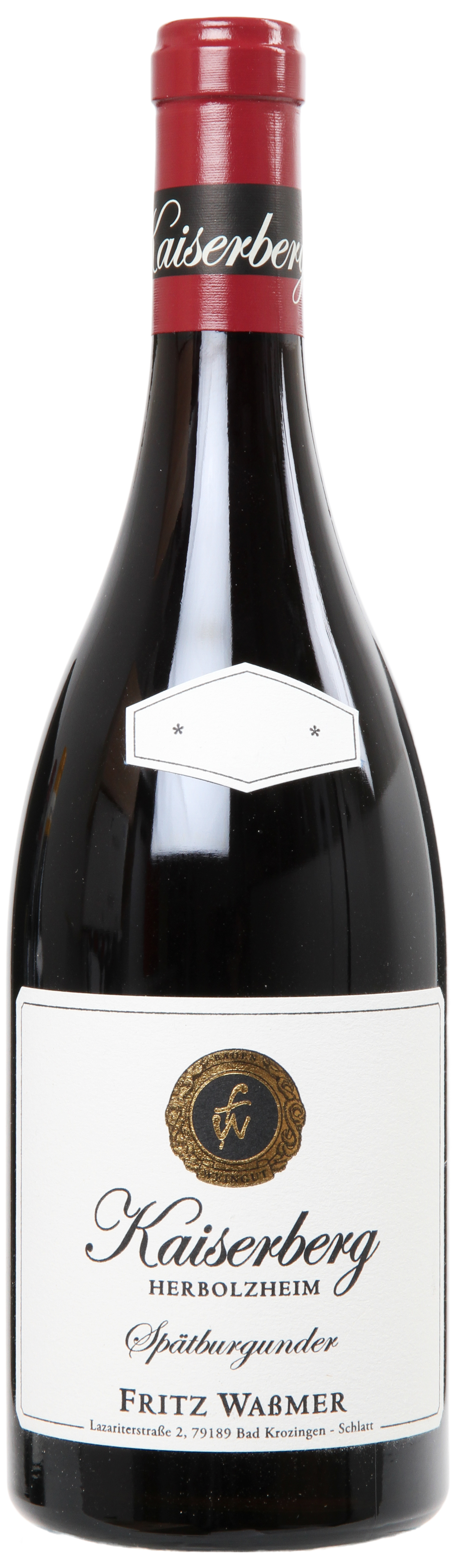Spätburgunder Kaiserberg Herbolzheim 2019, Weingut Fritz Wassmer