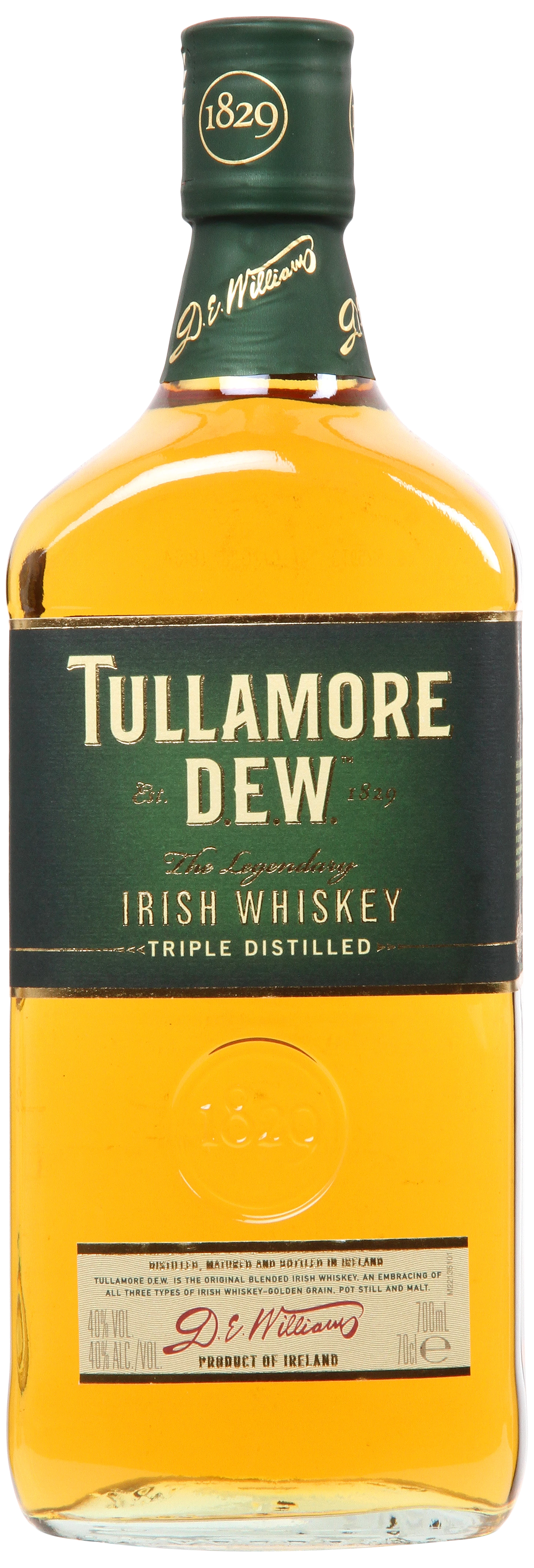 Løgismose Spiritus Tullamore Distillery Tullamore Dew Irish Whiskey Trible Distilled - 128405