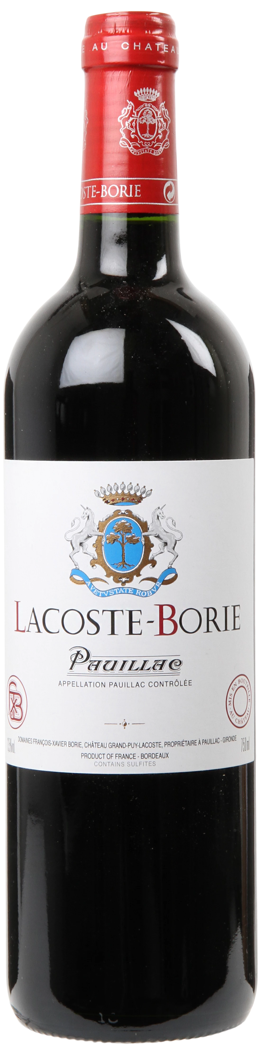 Løgismose Rødvin Château Grand Puy Lacoste Lacoste Borie Pauillac 2016 - 219531
