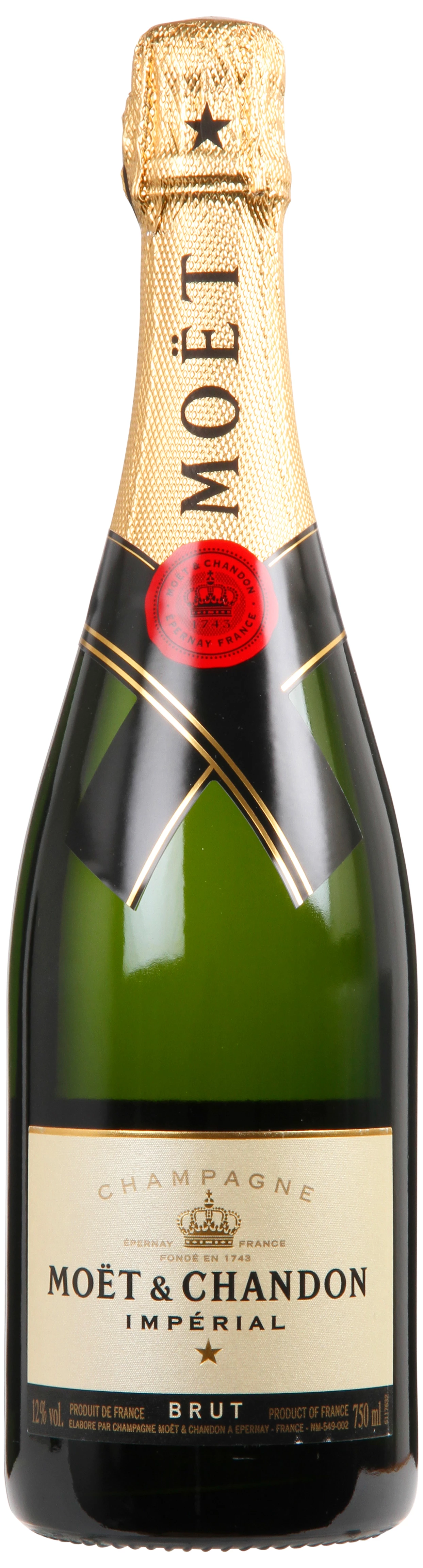 Løgismose Champagne Moet & Chandon Epernay Imperial Brut NV - 131596