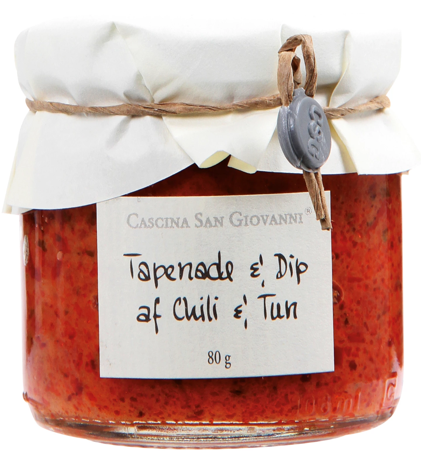Løgismose Delikatesser Cascina San Giovanni Tapenade & Dip af chili & tun 80g - 128014