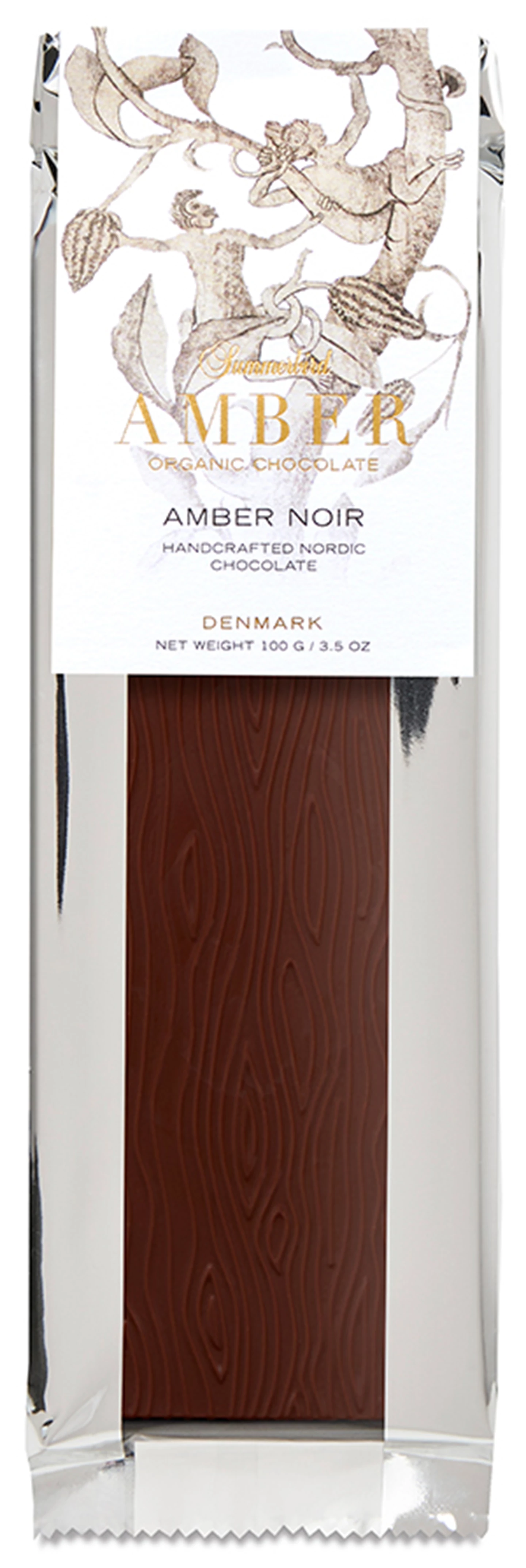 Løgismose Delikatesser Summerbird Chokoladebar Amber Noir 100g ØKO - 217961