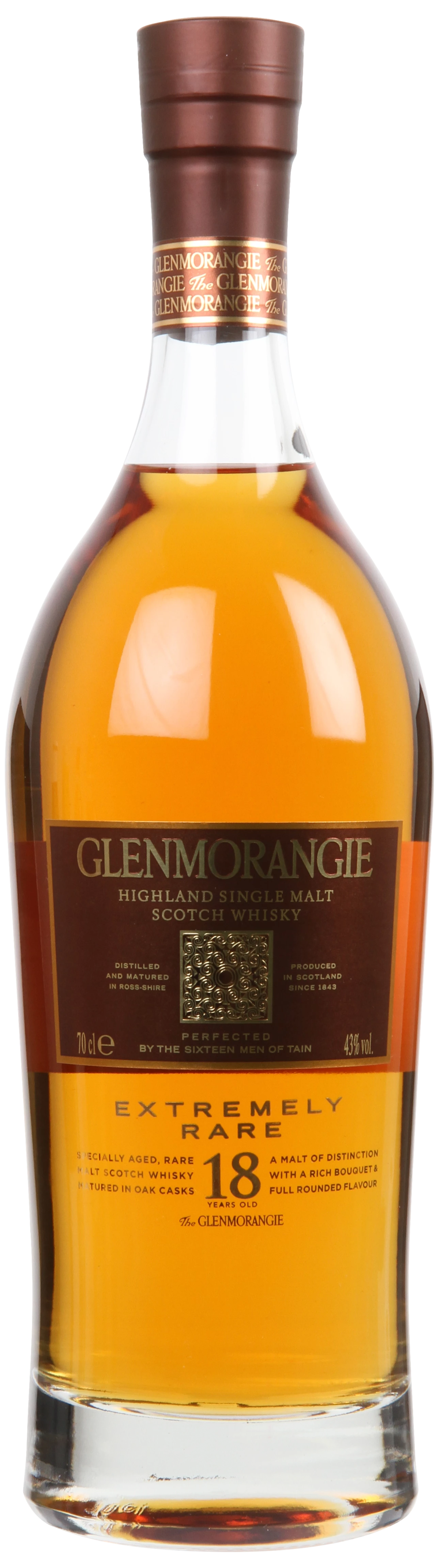Løgismose Spiritus Glenmorangie Highland Skotland 43% Glenmorangie Whisky 18 Years Old Æske - 221143 2