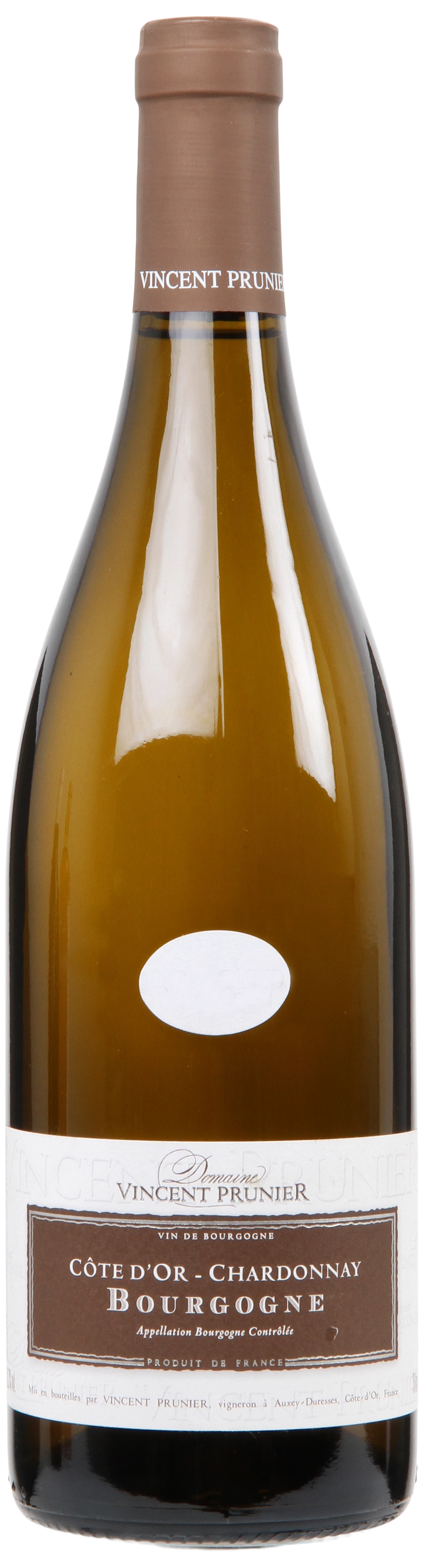 Løgismose Hvidvin Domaine Vincent Prunier Bourgogne Chardonnay Côte D'or 2020 - 221847