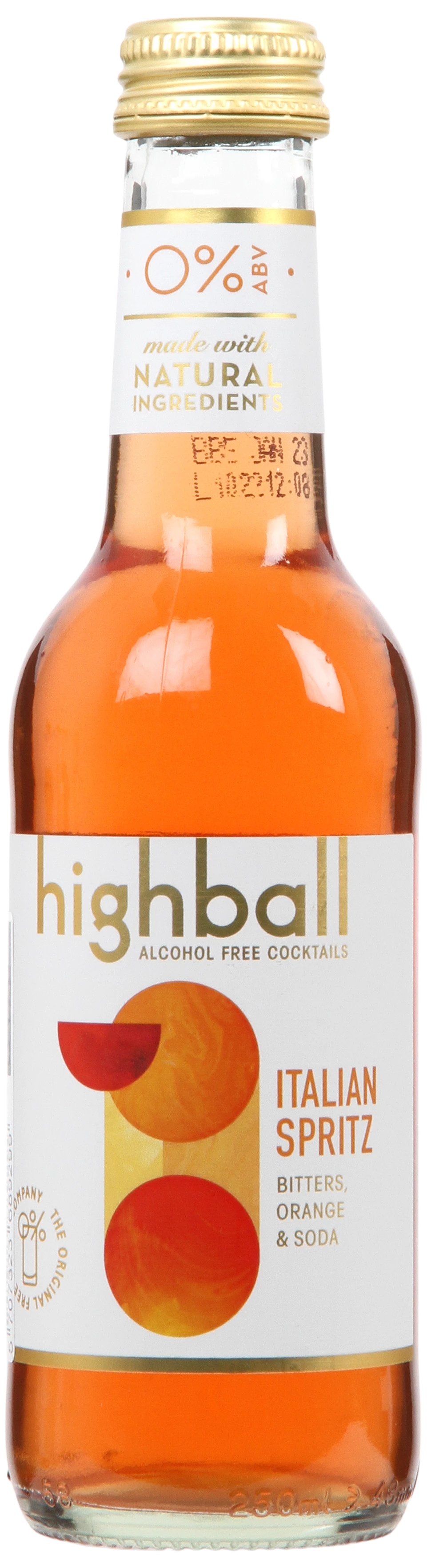 Løgismose Highball Italian Spritz Alkoholfri Cocktail 25 cl - 222149