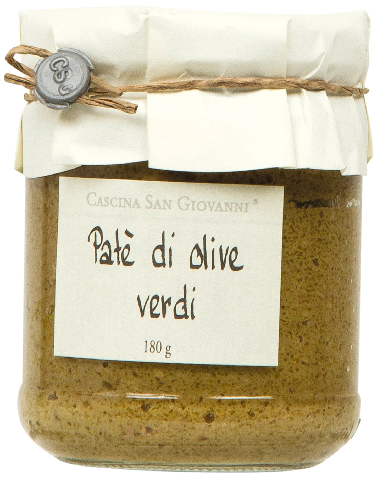 Løgismose Delikatesser Cascina San Giovanni Tapenade af grønne oliven 180g - 127887