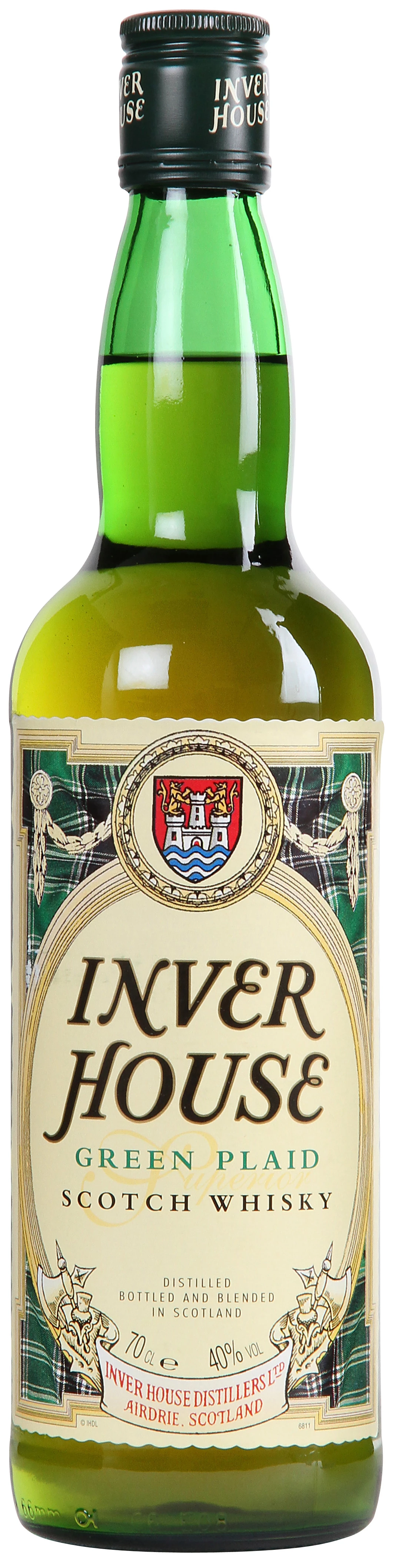Løgismose Spiritus Inverhouse Whisky Green Plaid - 128503