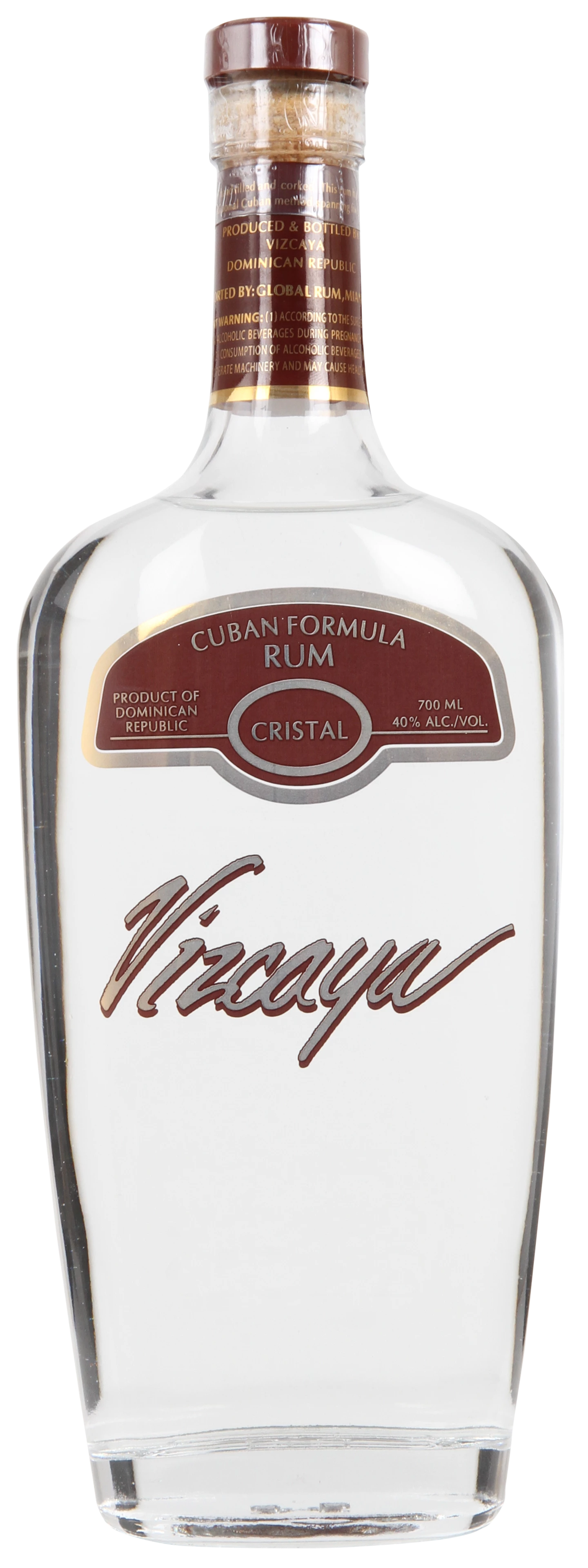 Løgismose Spiritus Dominikanske Republik Vizaya Cristal Light Rum 40%  70cl - 208556