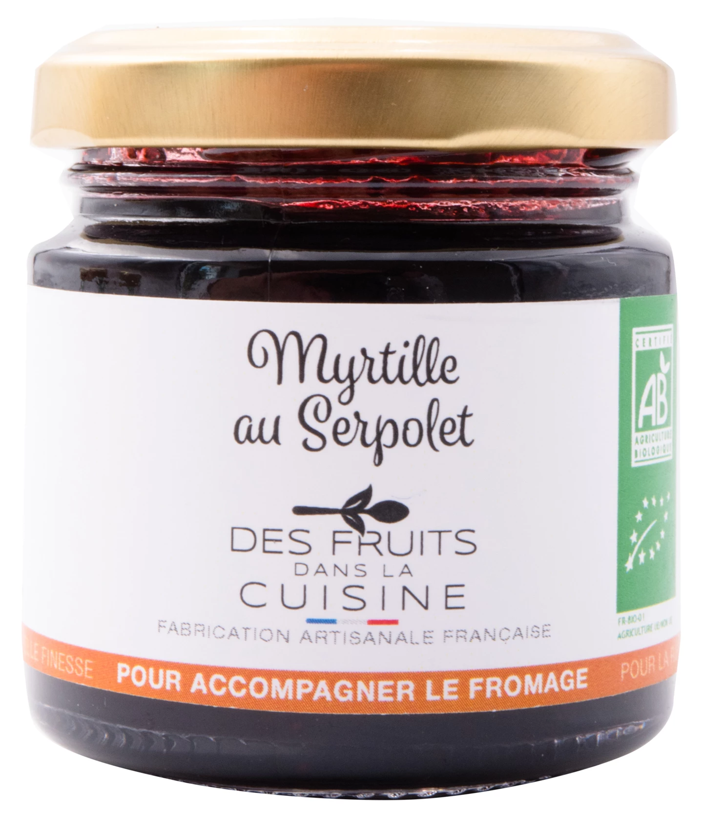 Løgismose Delikatesser Des Fruits Dans La Cuisine Blåbærmarmelade med timian til ost 110g ØKO - 219177