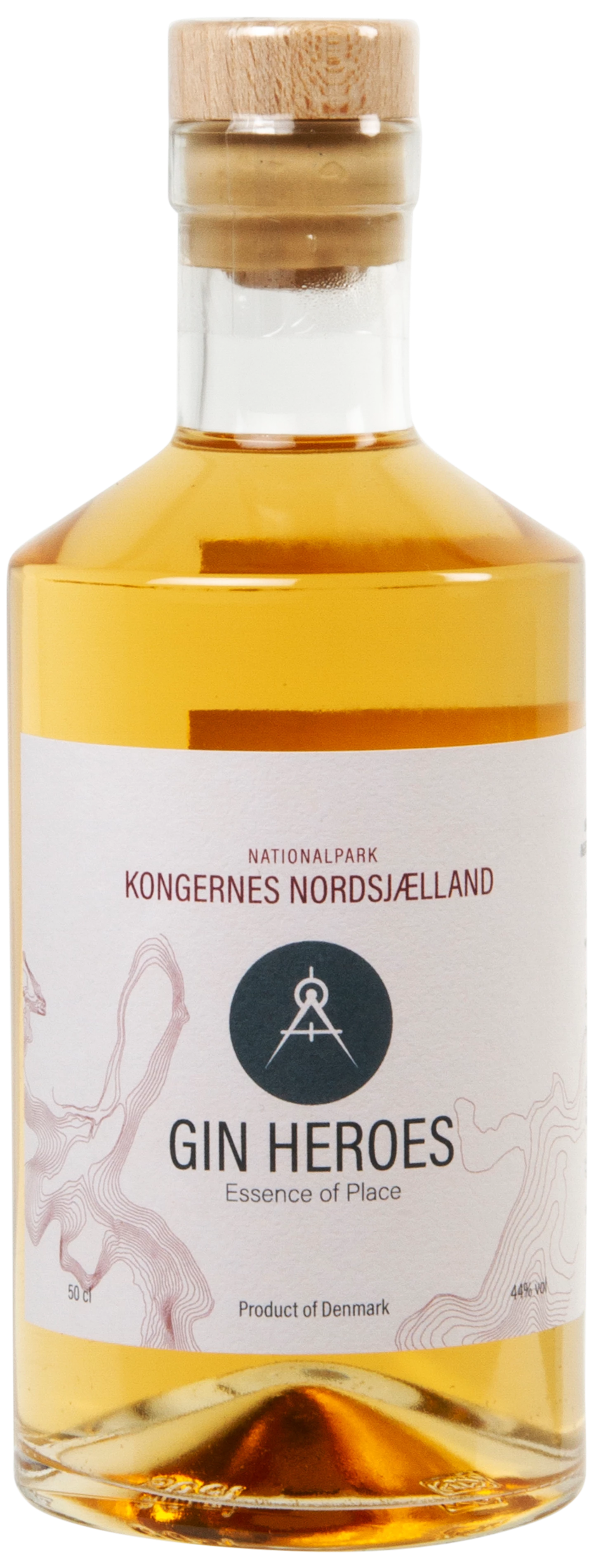 Løgismose Spiritus Bullseye Spirits Distillery Gin Heroes Nationalpark Kongens Nordsjælland ØKO 44% - 220028