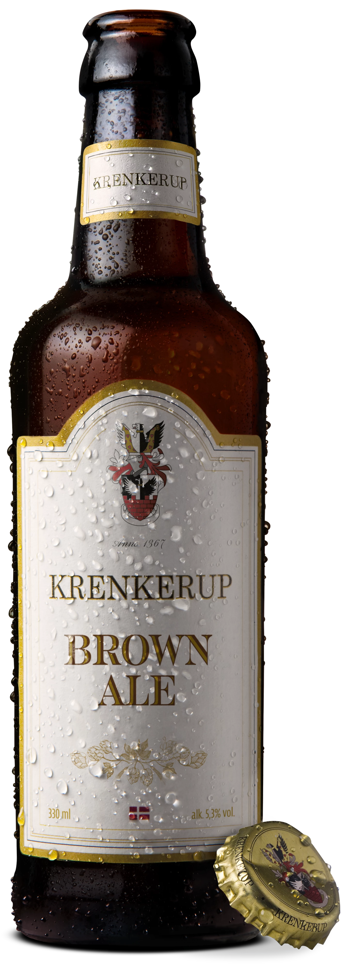 Løgismose Delikatesser Krenkerup øl Brown Ale 5,3% 33cl - 218303