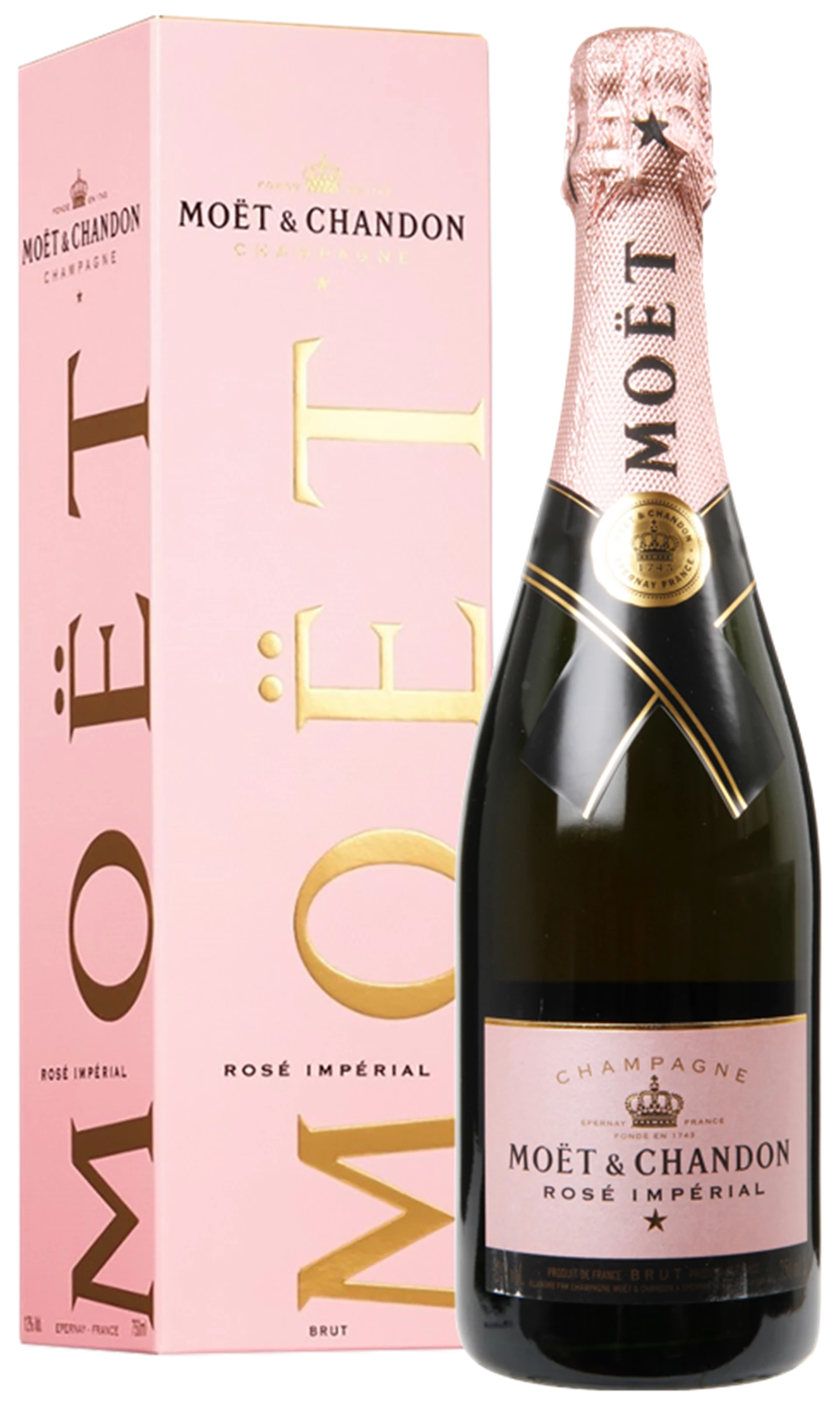 L'gismose Champagne Moët Imperial Rosé Gaveæske NV - 131603