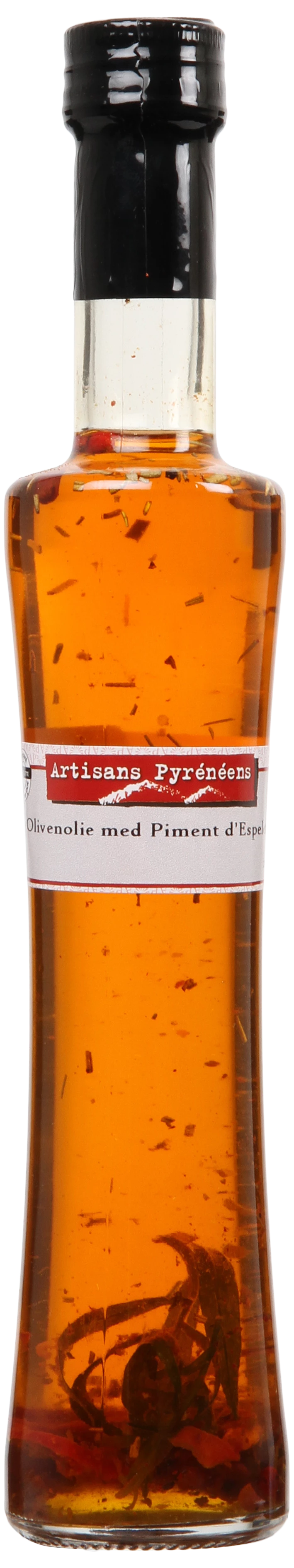 Løgismose Delikatesser Artisans Pyrénéens Olivenolie med piment d'espelette 200ml - 220121