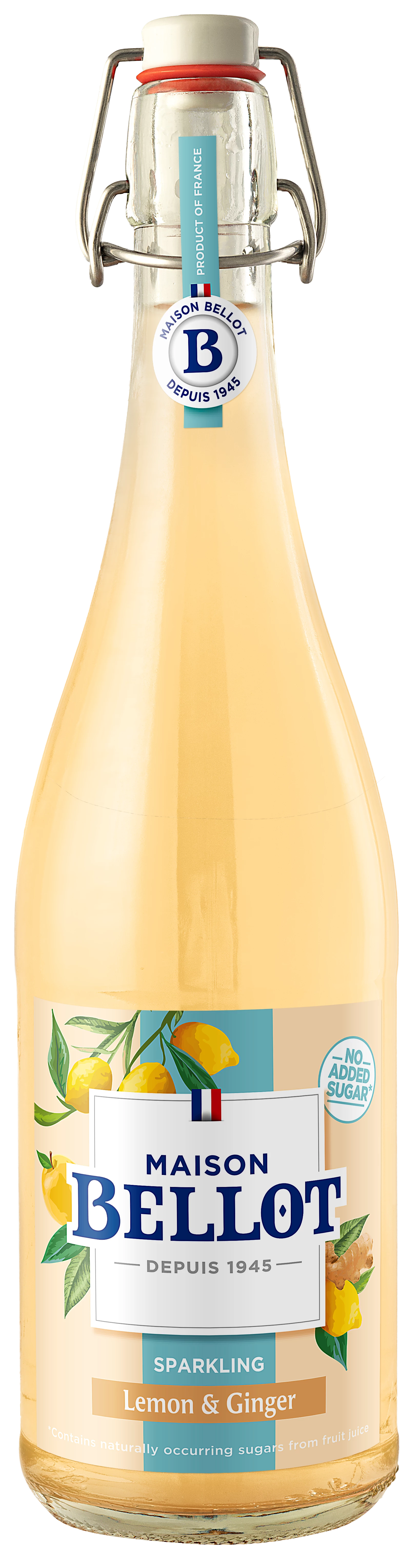 Løgismose Softdrinks Maison Bellot citron og ingefær 75cl - 217710