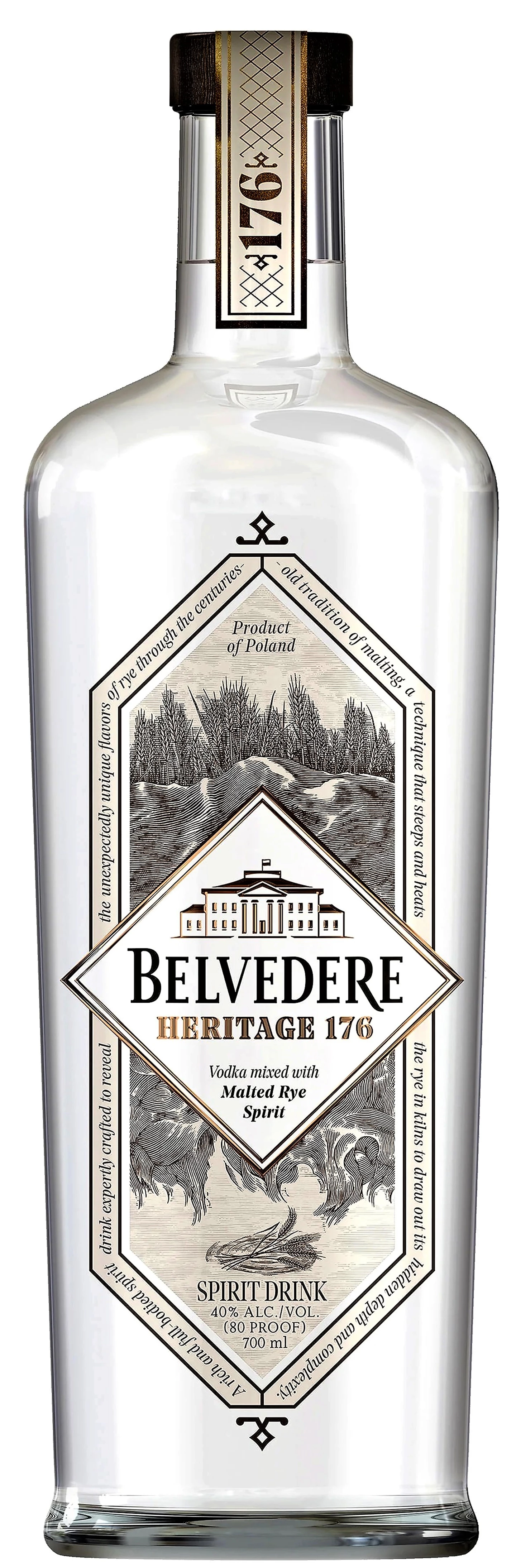 Polmos Zyrardow Vodka Belvedere Heritage 176