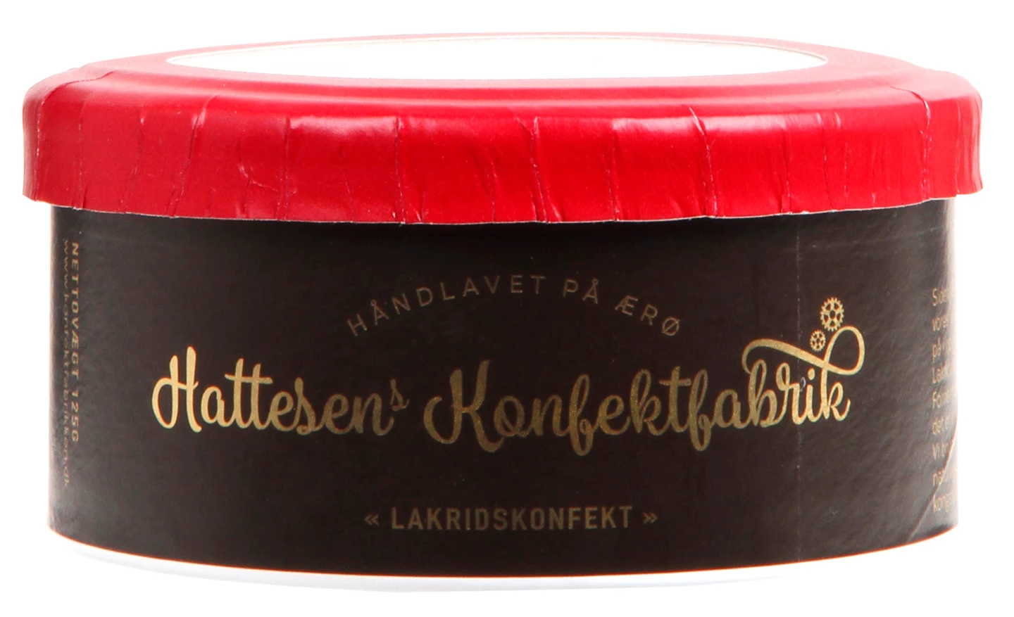 Løgismose Delikatesser Hattesens Konfektfabrik Lakridskonfekt Blåbær Stikkelsbær Jordbær 125g - 136467