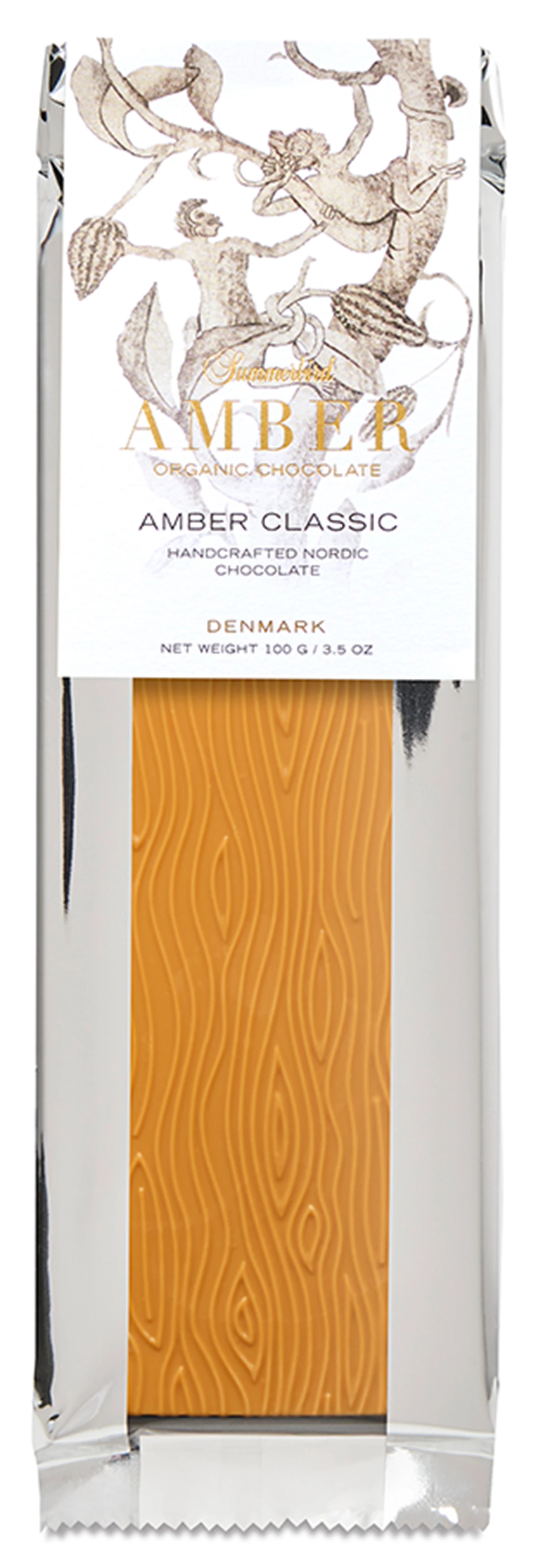 Løgismose delikatesser Summerbird Chokoladebar Amber Classic 100g ØKO - 217959