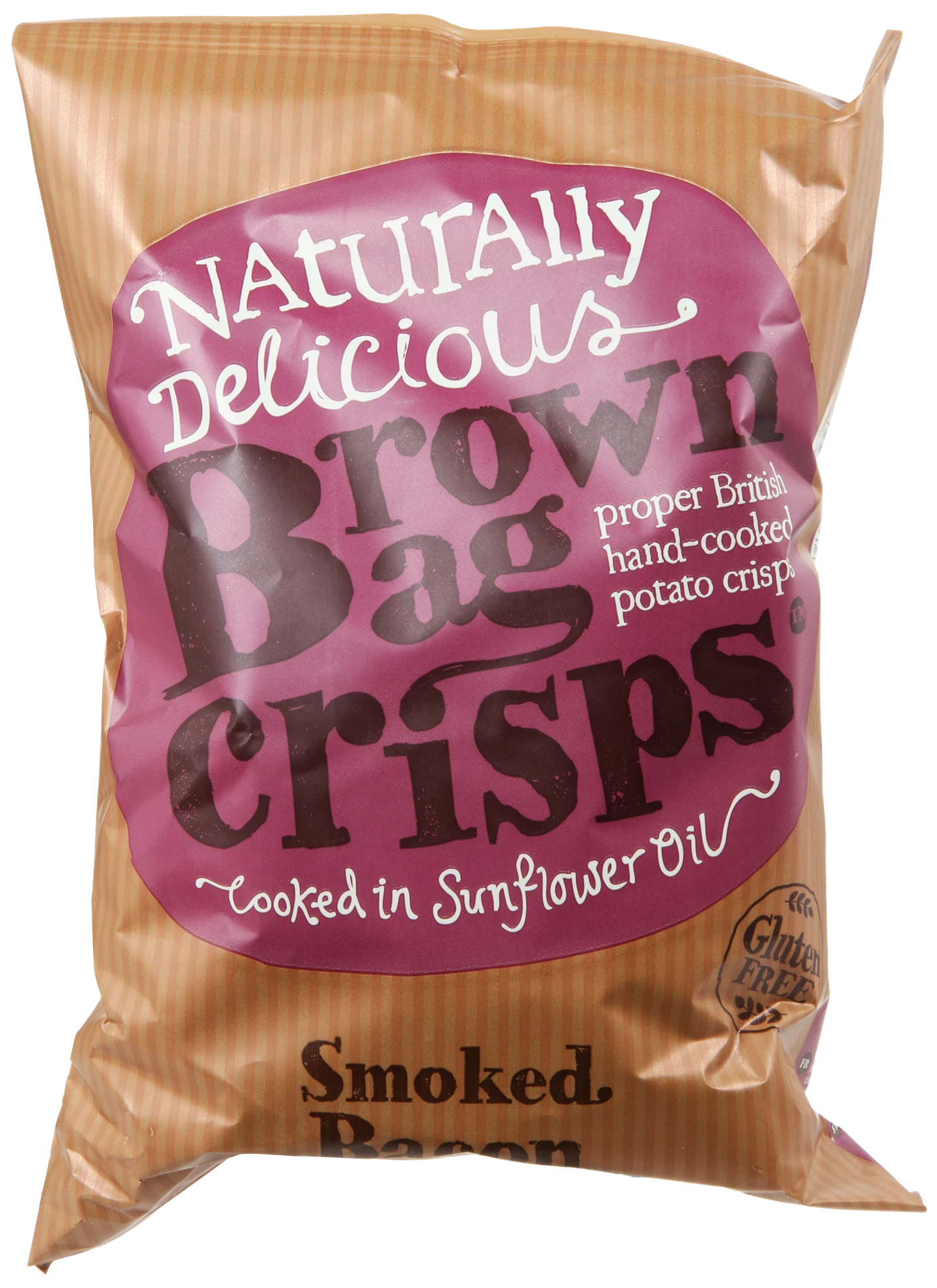 Løgismose Delikatesser Brown Bag Chips - Smoked Bacon 150g - 212258