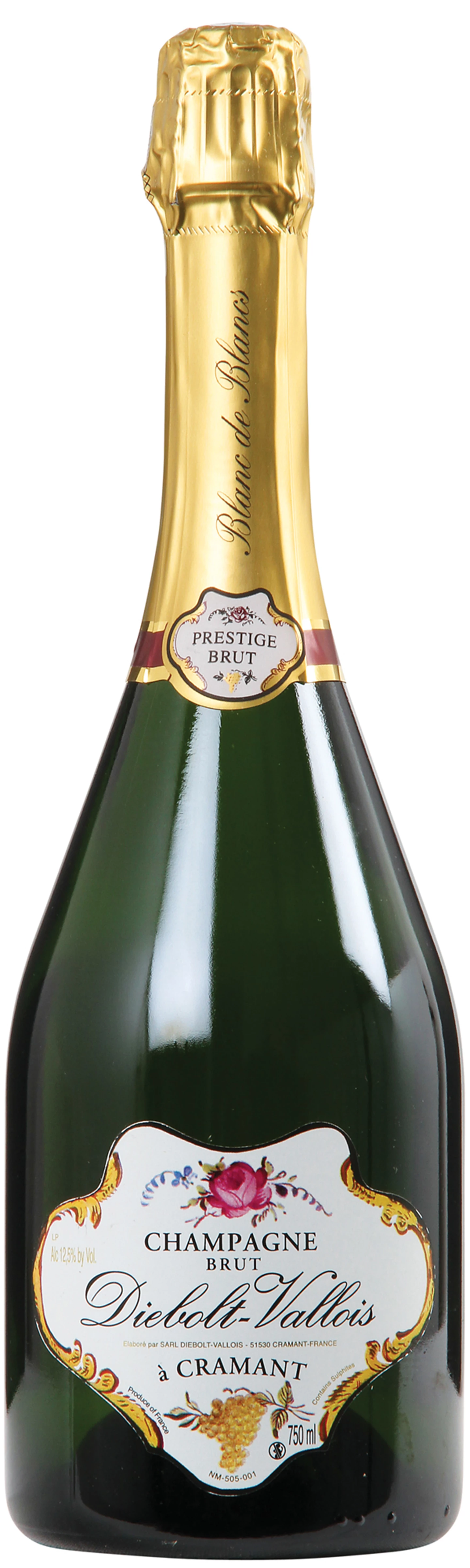 Løgismose Champagne Diebolt Vallois Cramant Blanc de Blancs Brut Prestige Magnum NV - 131453