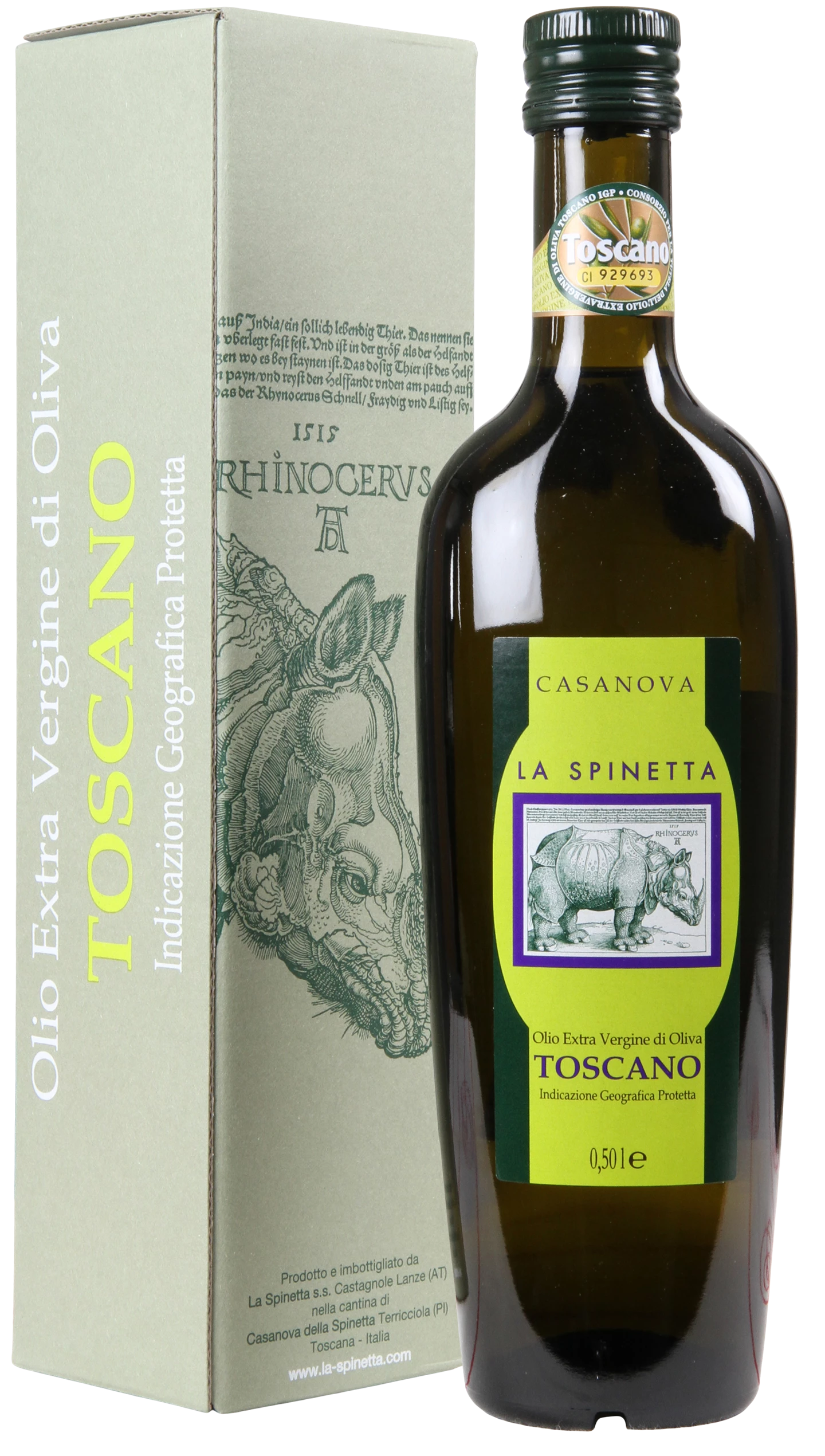 Løgismose Delikatesser La Spinetta Oliven Olie Toscano 2020 500ml - 219099