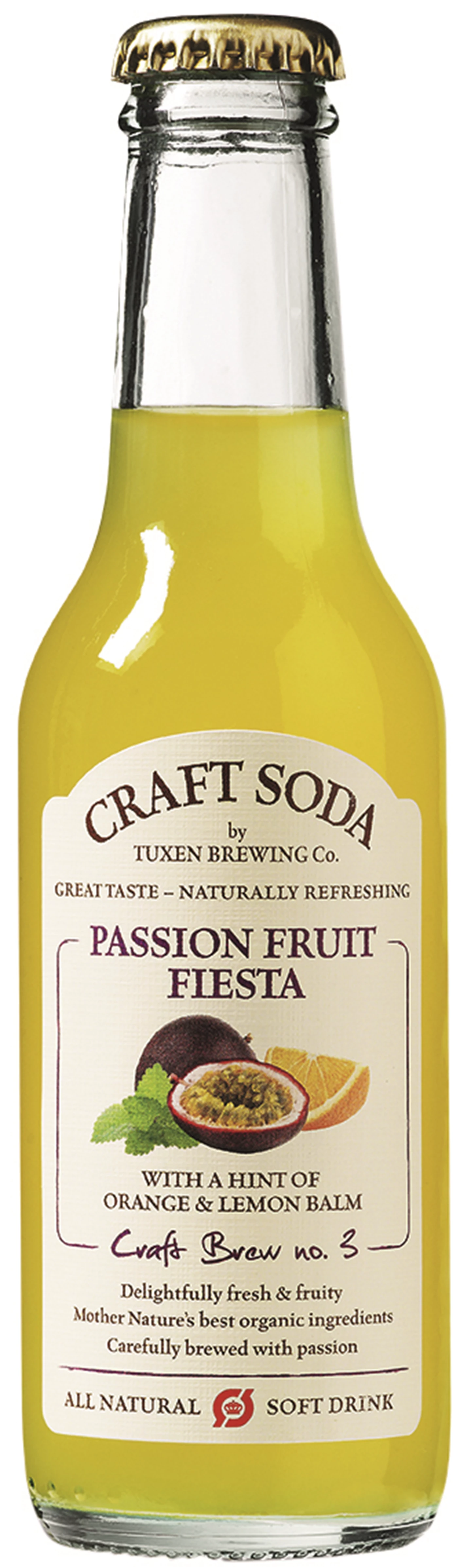 Løgismose soft drinks Craft Soda Passion Fruit Fiesta Dry 20 cl - 133752
