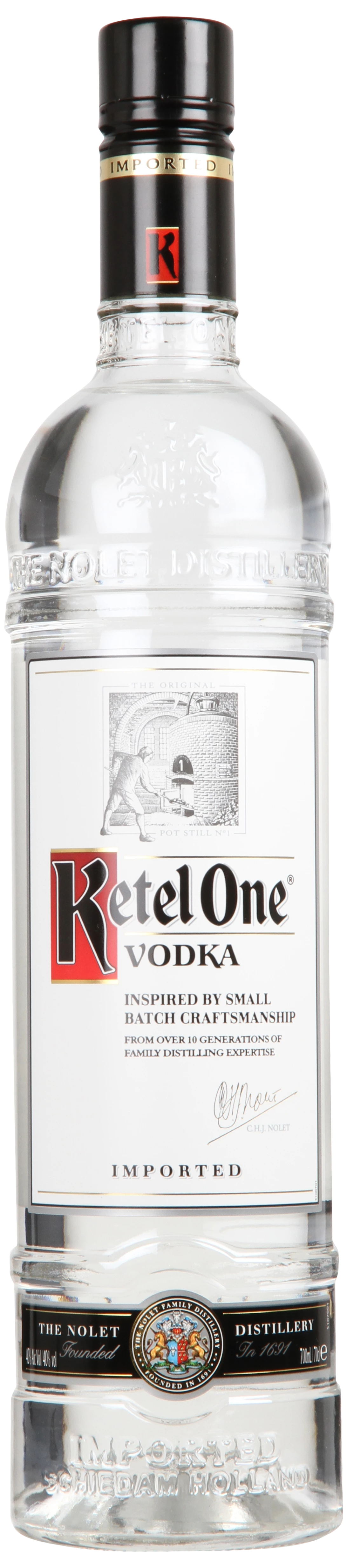 Løgismose spiritus Vodka Ketel One Holland 40% 70cl - 128339