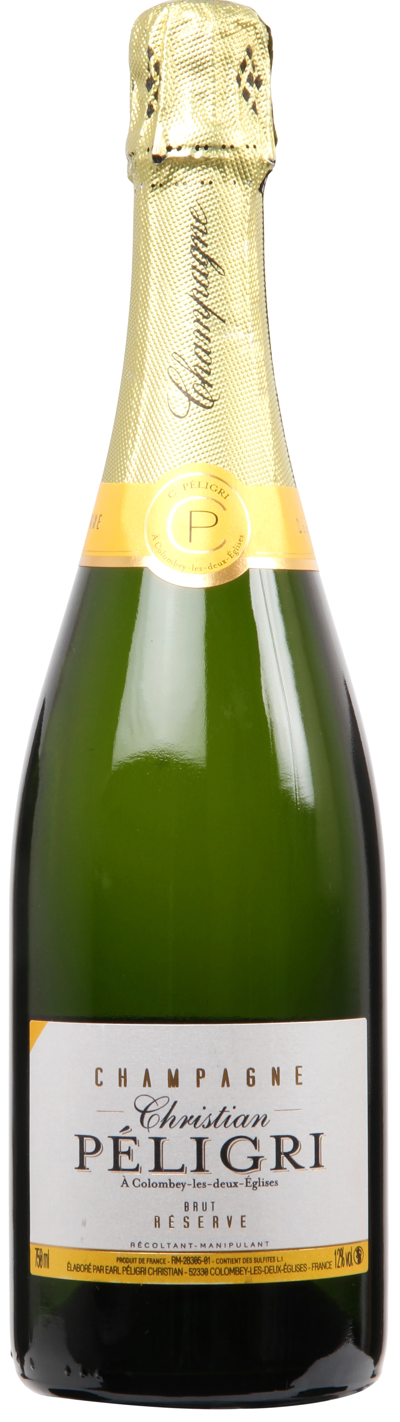 Løgismose Mousserende Christian Péligri Champagne Brut Réserve Blanc de Blanc NV - 217887