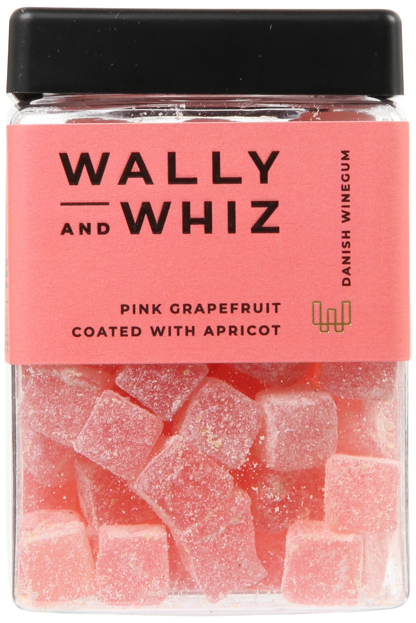 Løgismose Delikatesser Wally and Whiz vingummi Pink Grapefrugt med Abrikos 240 g - 222556